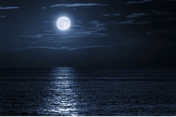 moon reflection moon reflection